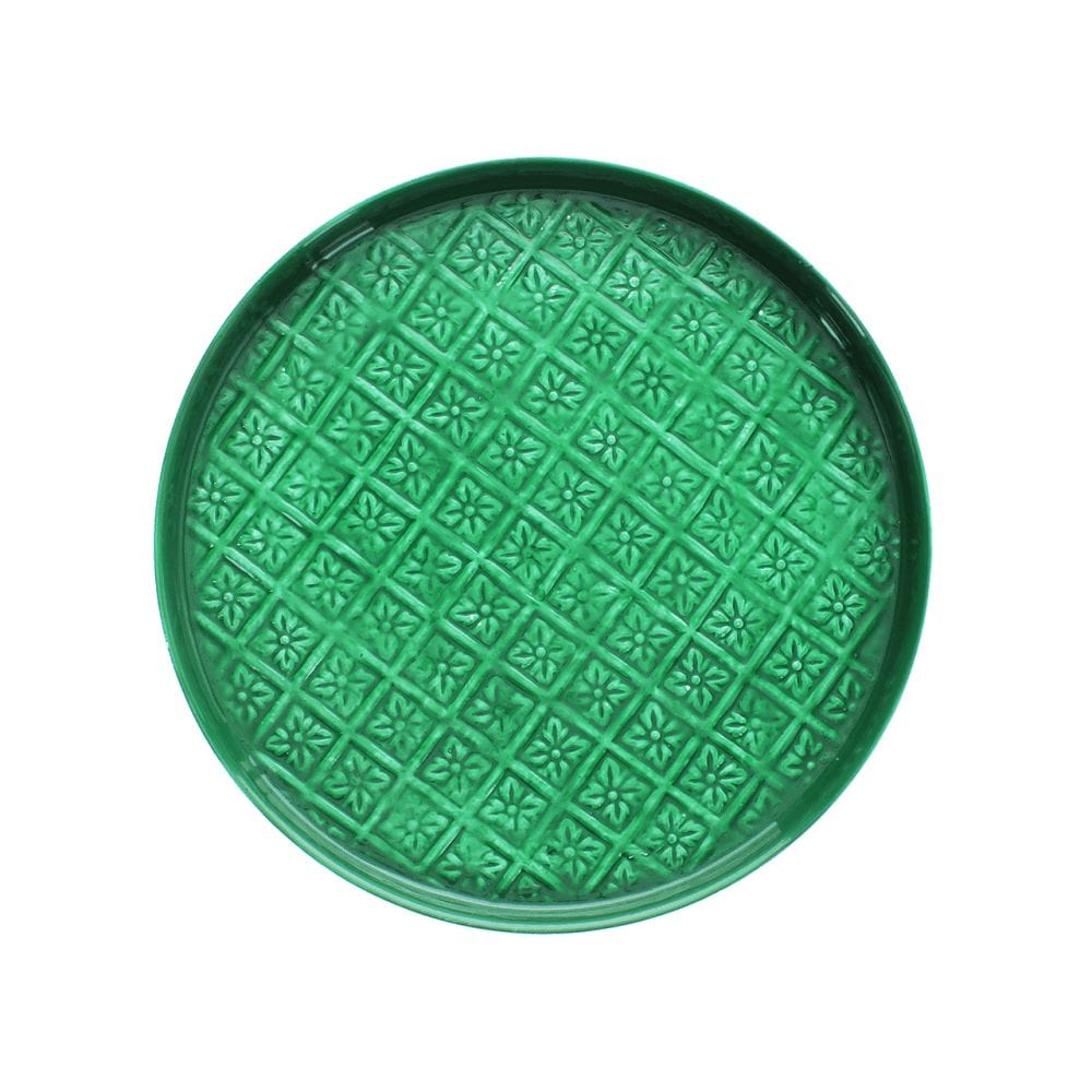 Kitchenalia Round Enamel Tray - 30cm