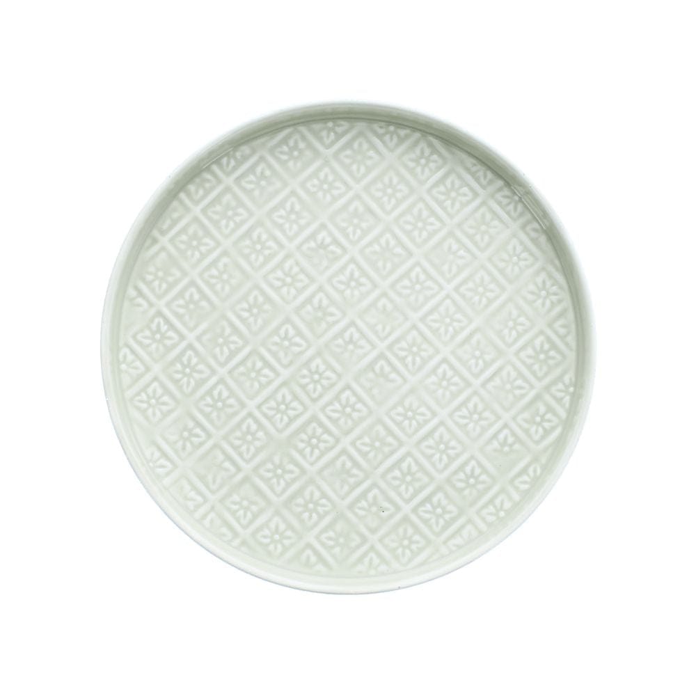 Kitchenalia Round Enamel Tray - 30cm