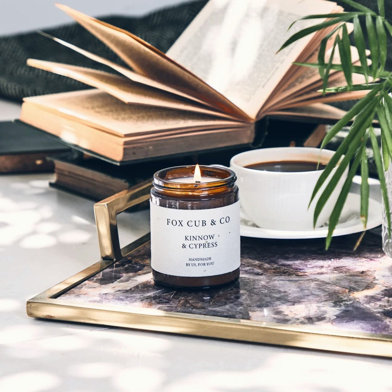 Other Candles Single Wick Soy Candle Jar Kinnow & Cypress 25954