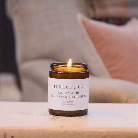 Other Candles Single Wick Soy Candle Jar Sandalwood, Black Tea & Tellicherry 25952