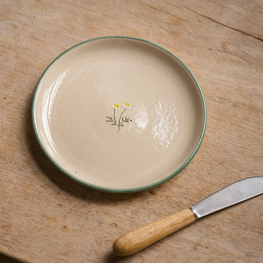 Plates Snack Plate - Chamomile 27777