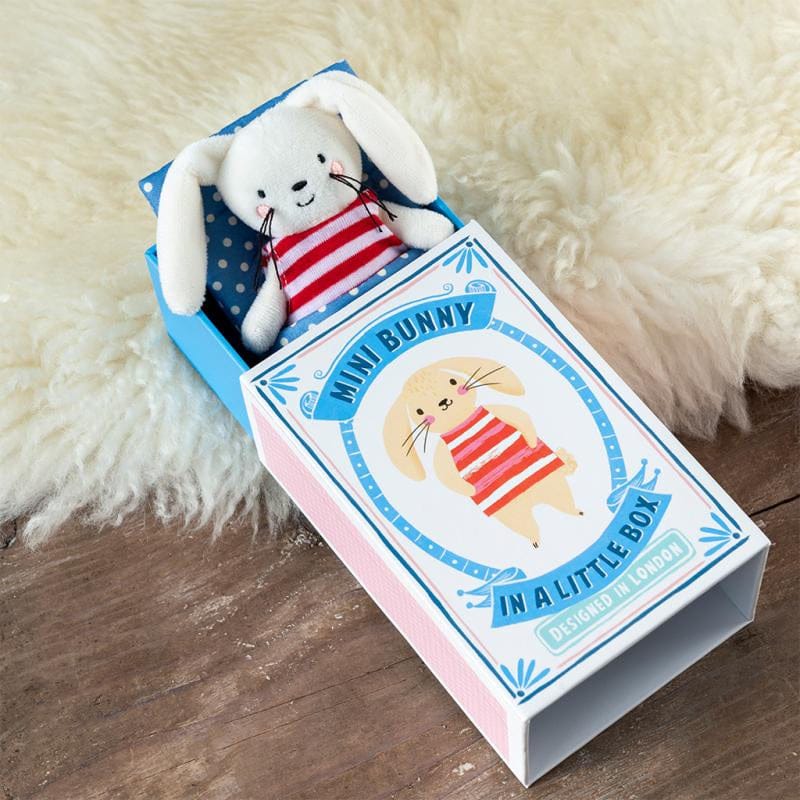 Toys Soft Toy - Mini Bunny in a Little Box 26086