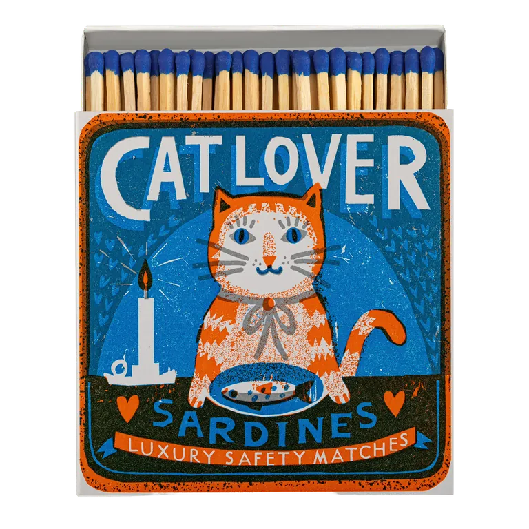 Misc Square Matchbox Cat Lovers 27900