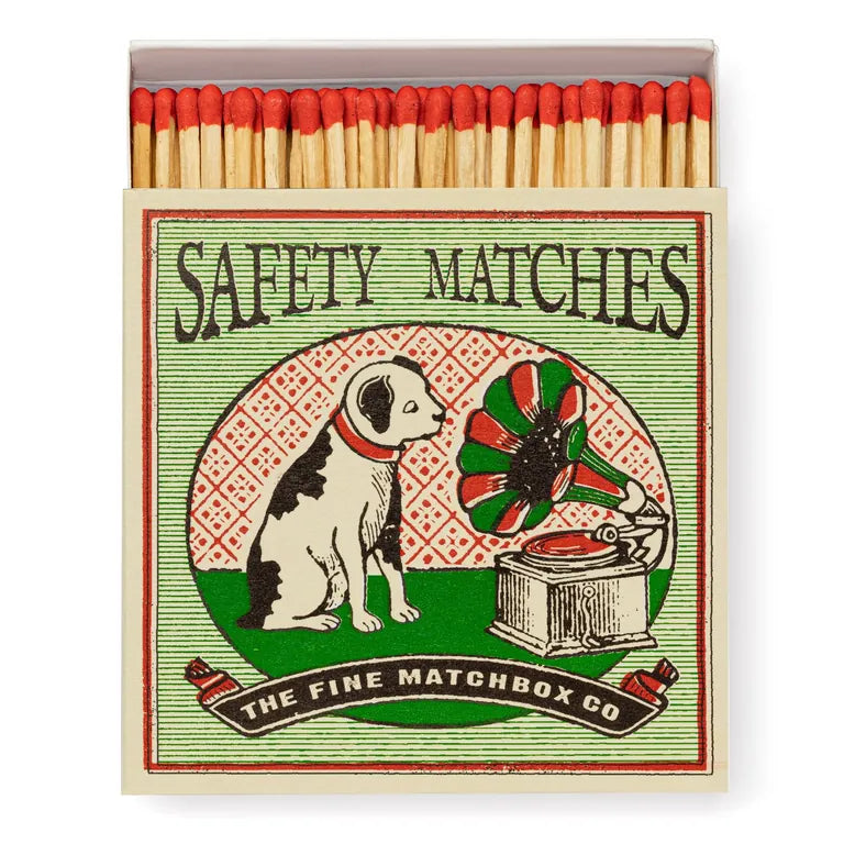 Misc Square Matchbox Dog and Gramophone 27901