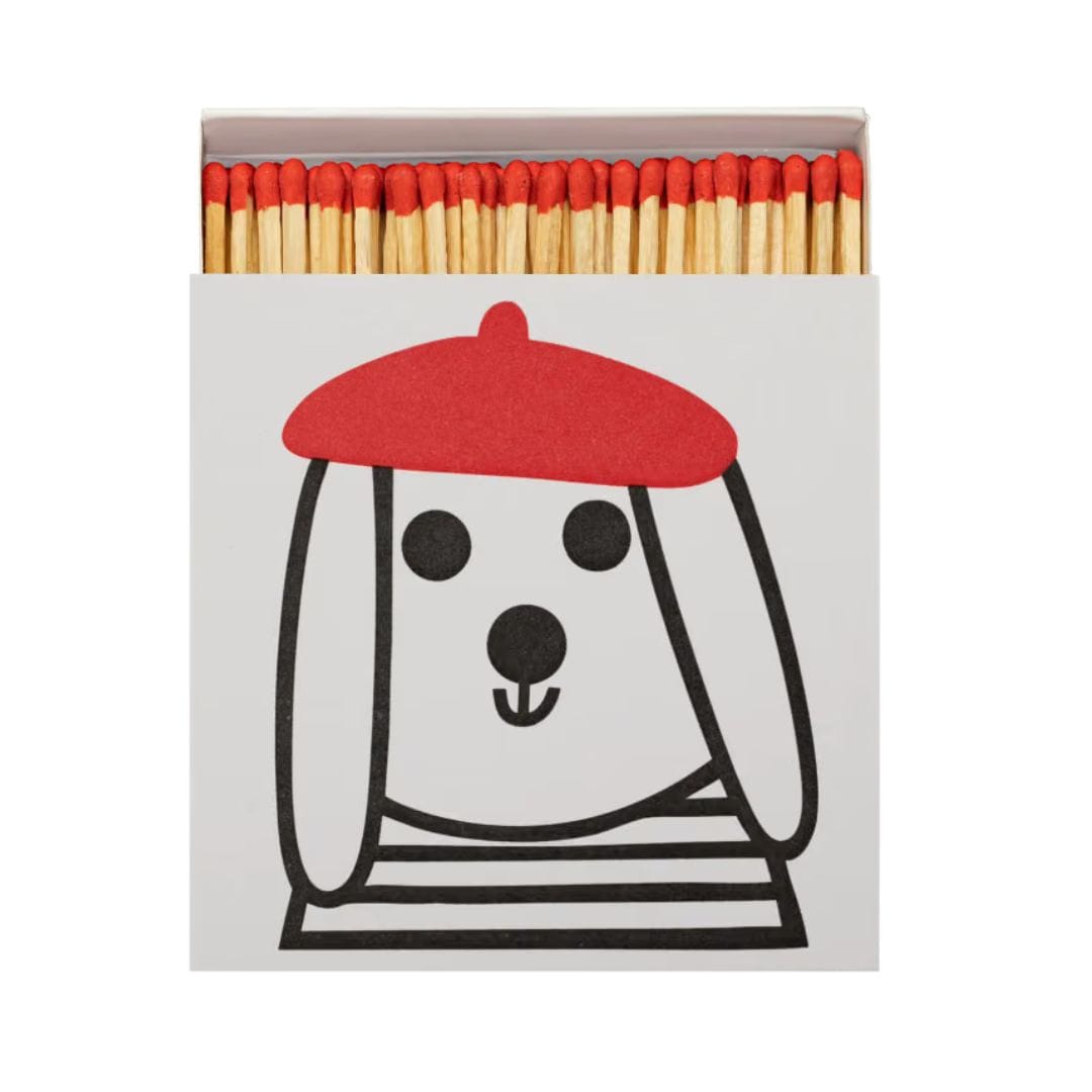Matches in Pots Square Matchbox - Dog 29020