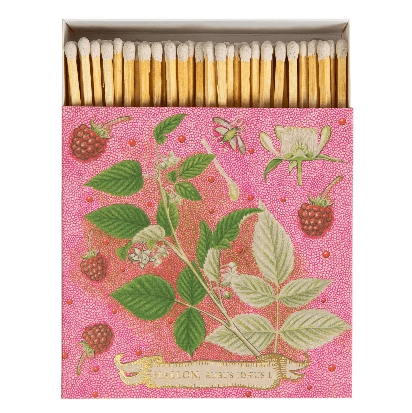 Misc Square Matchbox Rose Framboise 27902