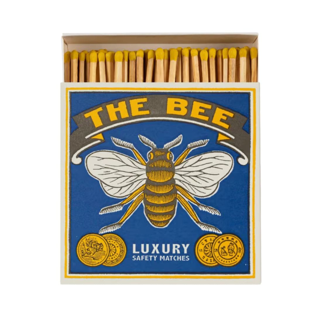 Matches in Pots Square Matchbox - The Bee 29017