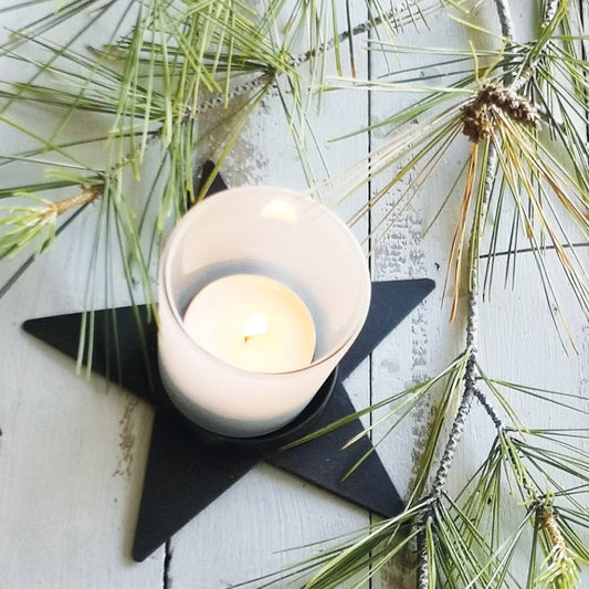 T-lights Star Votive - Rust 23576