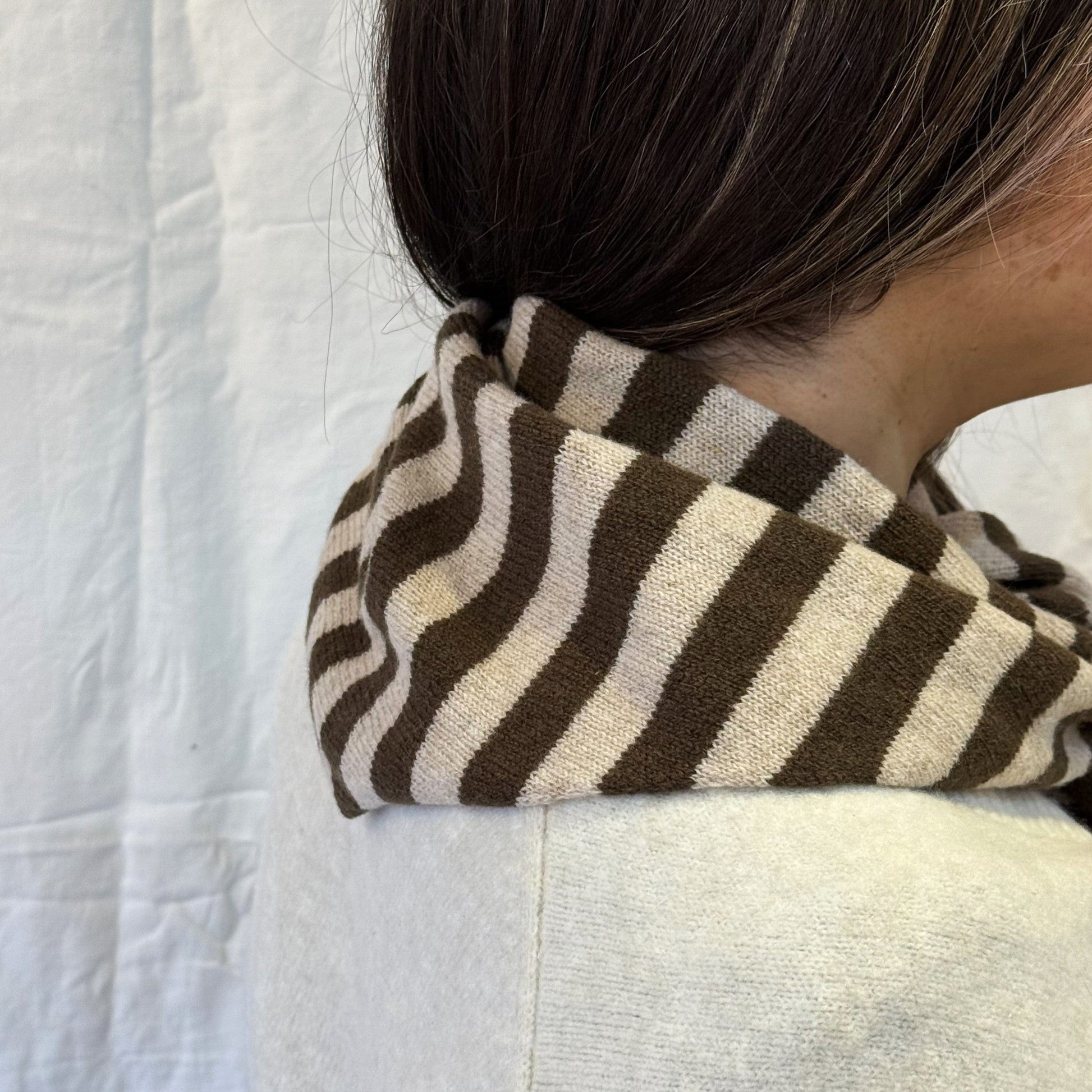 Other Fashion Striped Triangle Scarf