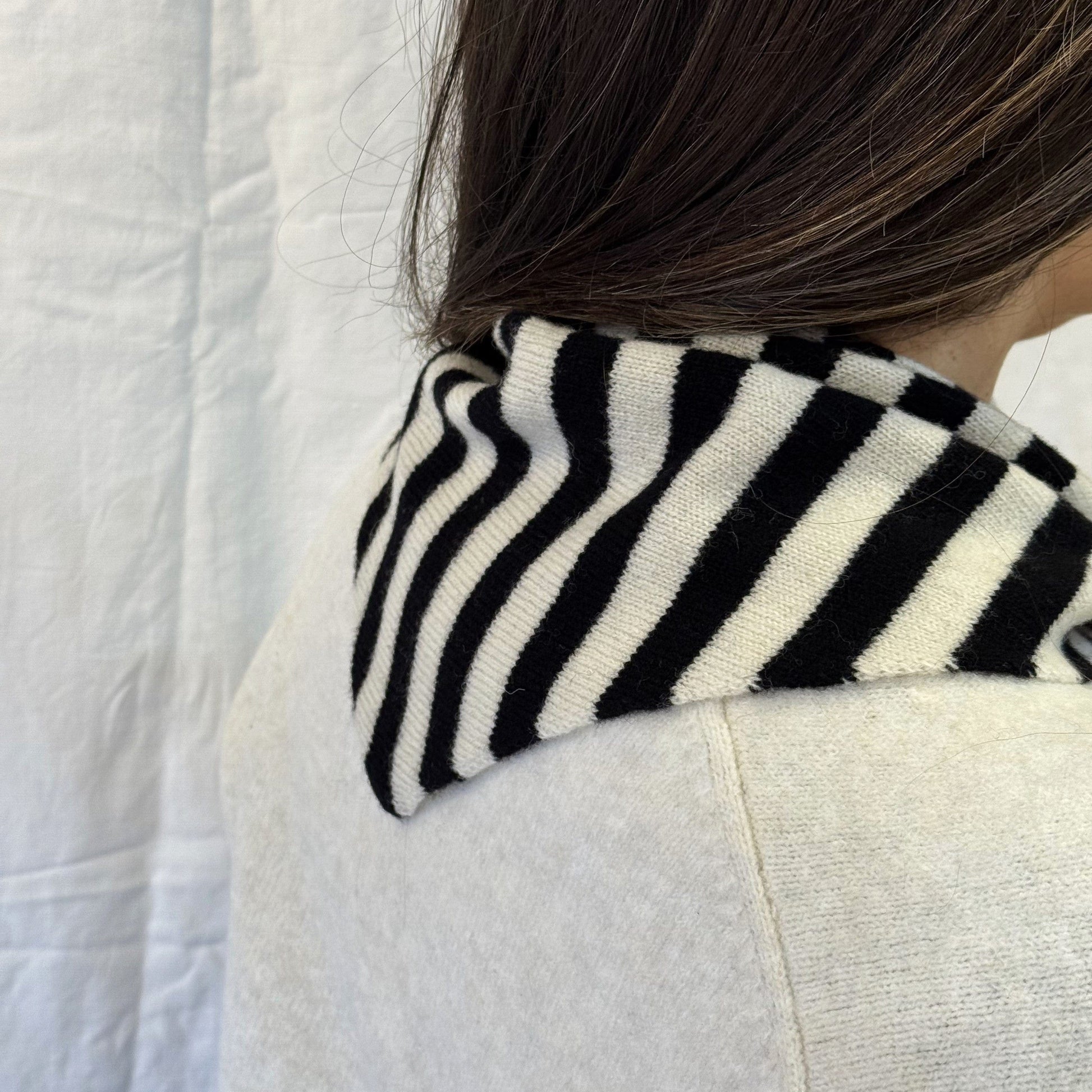 Other Fashion Striped Triangle Scarf