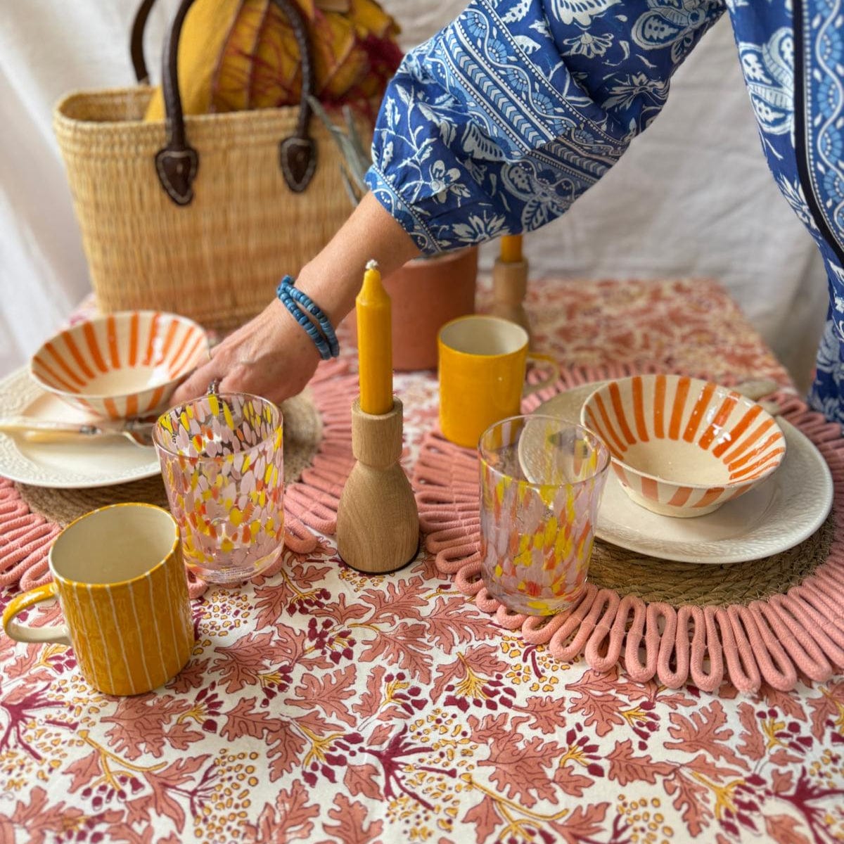 Tablecloths Tablecloth - Burnt Umber Orchard