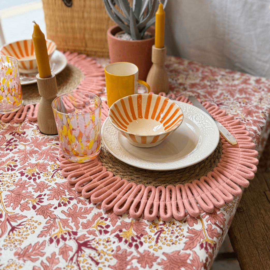 Tablecloths Tablecloth - Burnt Umber Orchard