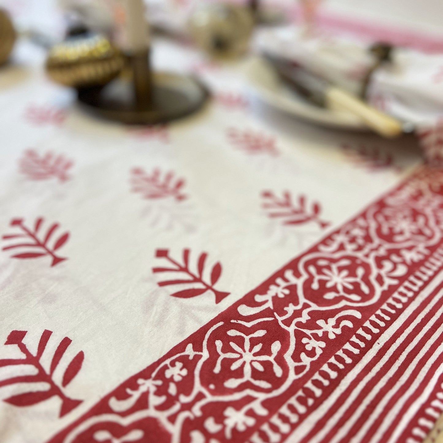 Tablecloths Tablecloth - Christmas Red