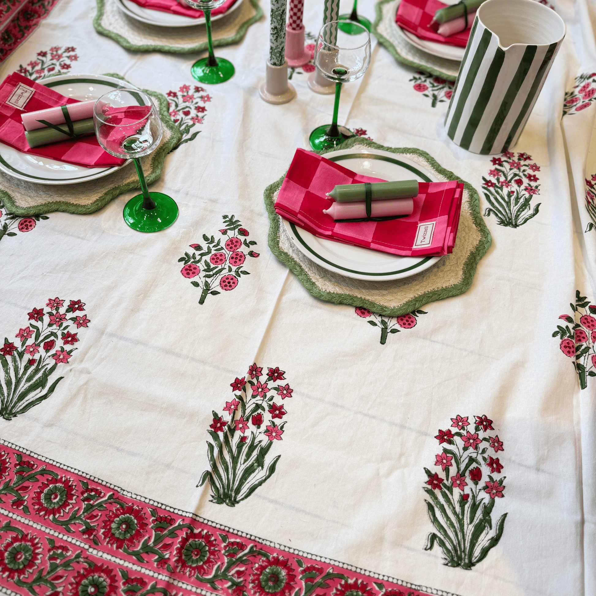Tablecloths Tablecloth - Country Garden Flowers Medium 150x230cm 27564