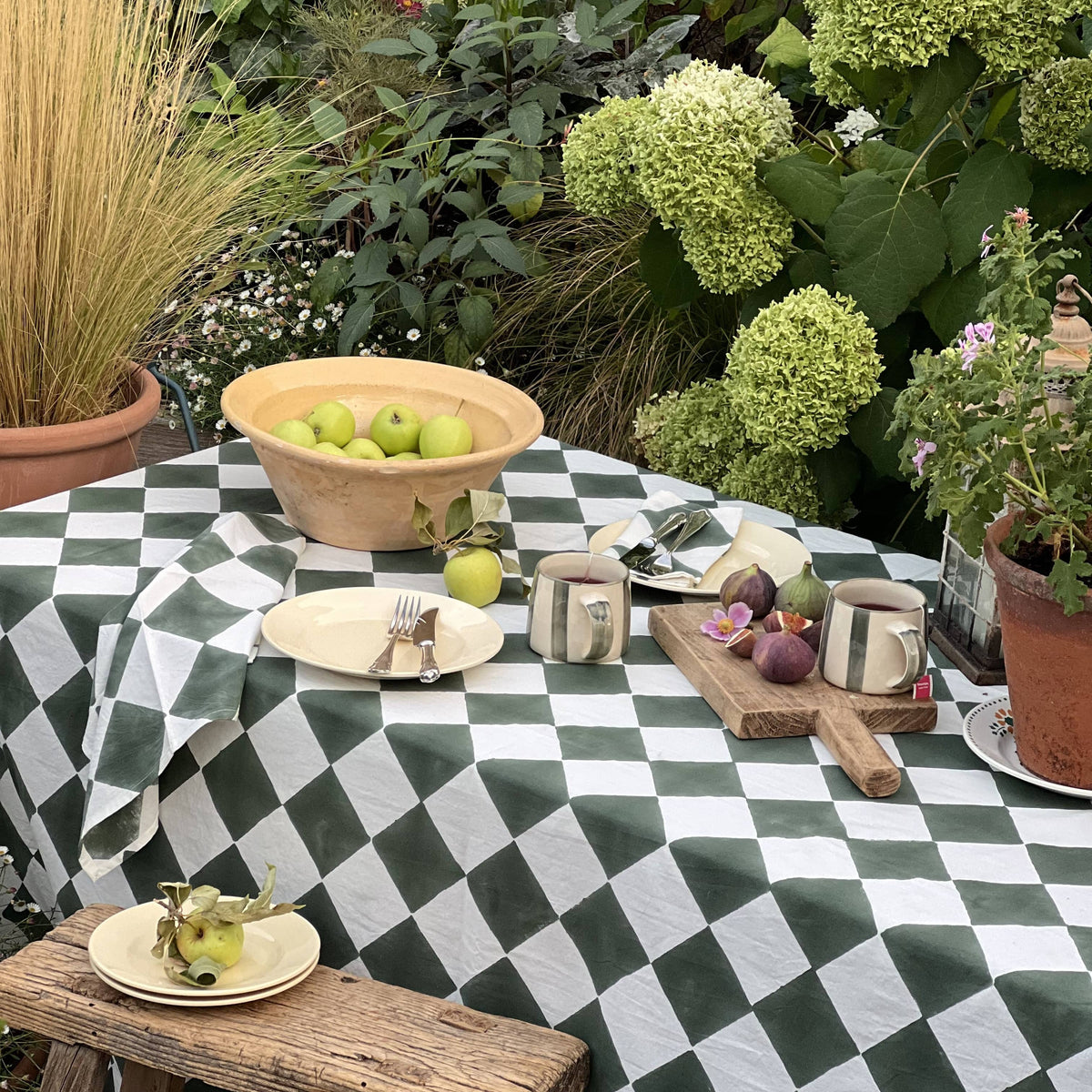 Tablecloths Tablecloth - Eucalyptus Tiles