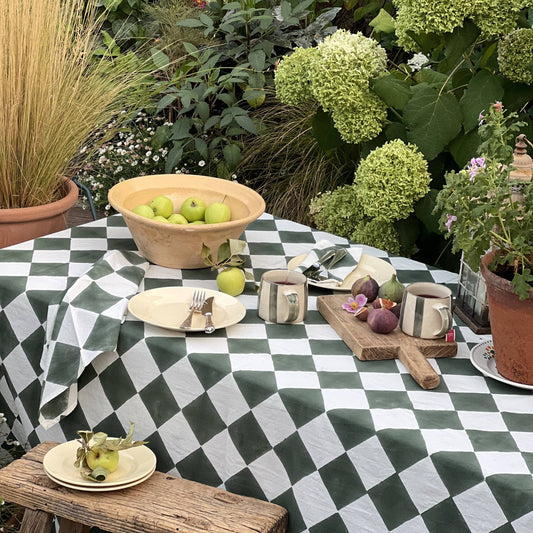 Tablecloths Tablecloth - Eucalyptus Tiles