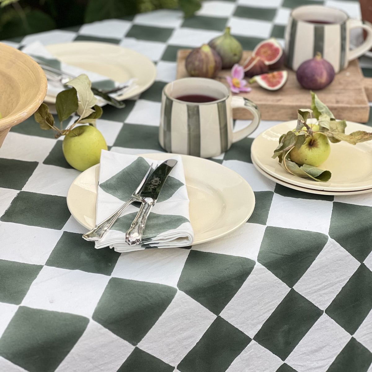 Tablecloths Tablecloth - Eucalyptus Tiles