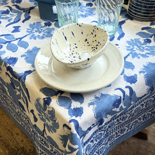 Tablecloths Tablecloth - Indigo Garden
