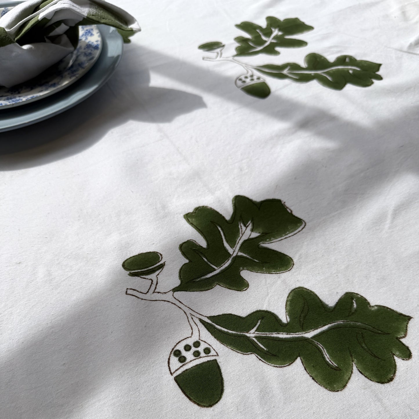 Tablecloths Tablecloth - Khaki Oak 25381