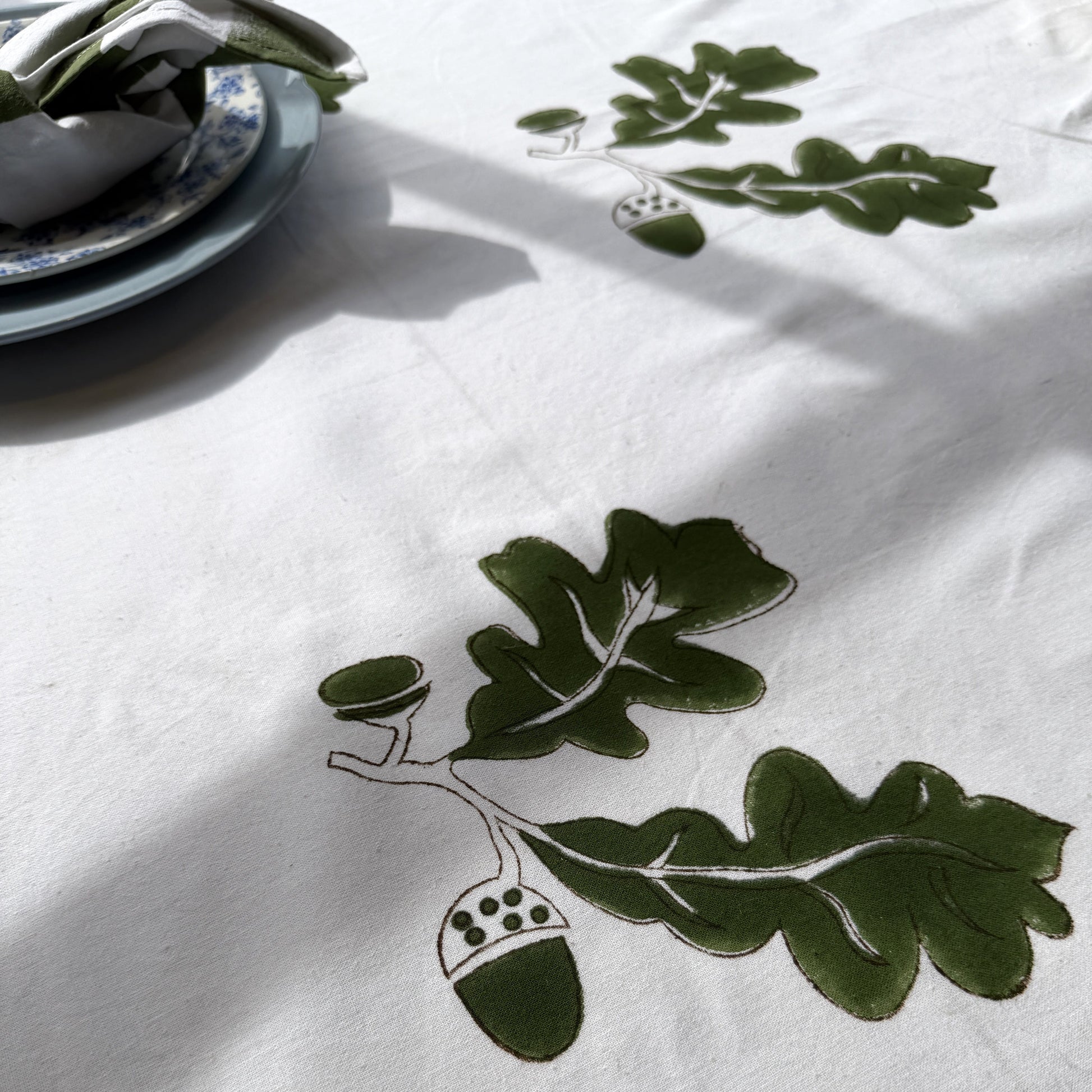 Tablecloths Tablecloth - Khaki Oak 25381