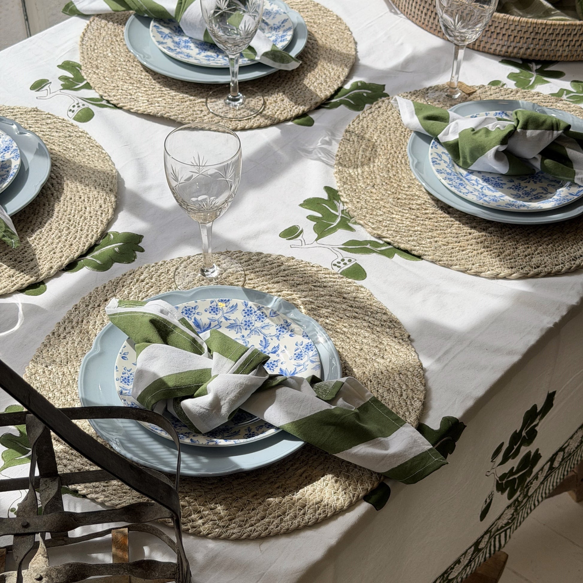 Tablecloths Tablecloth - Khaki Oak 25381