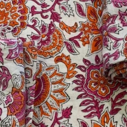 Tablecloths & Napkins Tablecloth - Pink & Orange Botanical