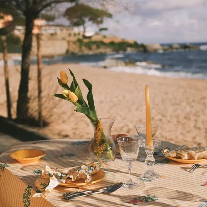 Tablecloths Tablecloth - Rose Yellow