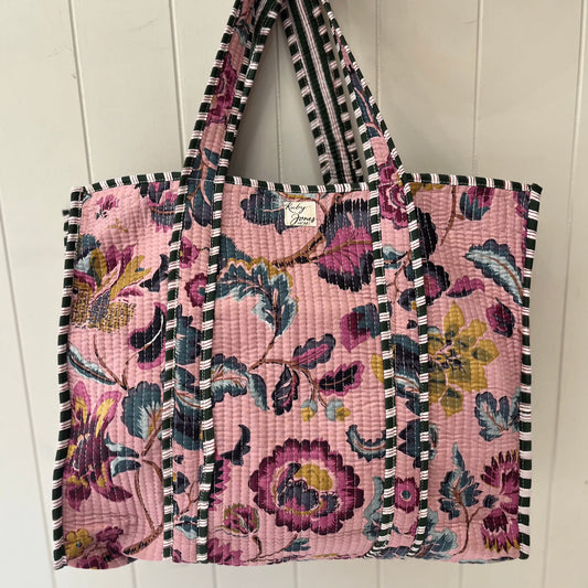 Tote Bags Tote - Plum Botanical 25016