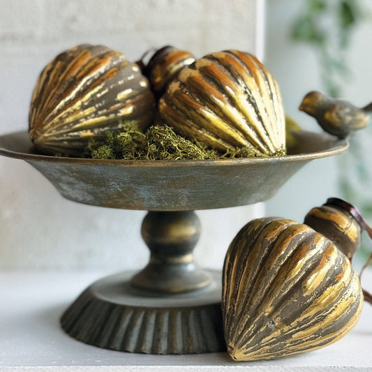 Xmas Tree Decorations Ribbed Mace 26215