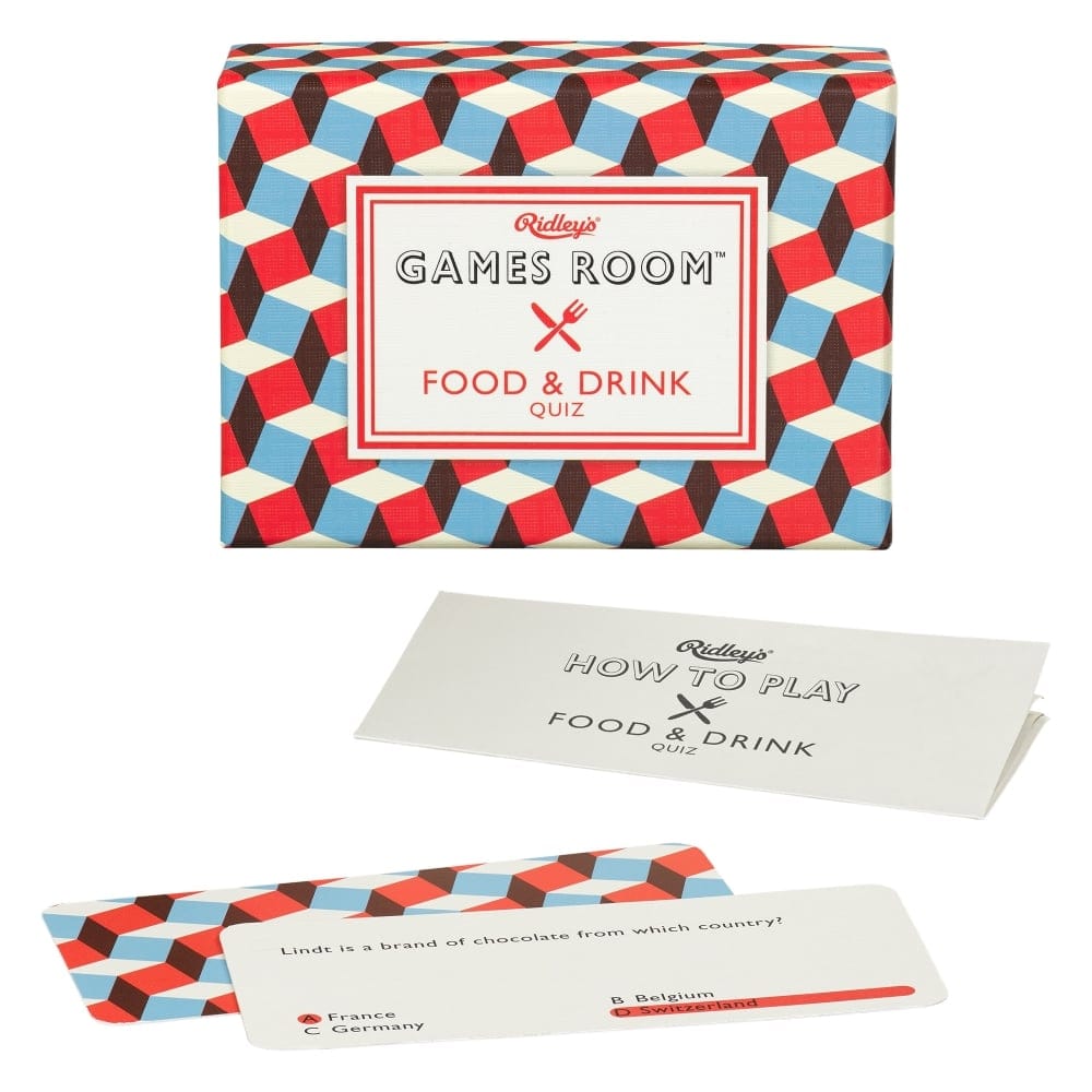 Toys Trivia Card Games Food & Drink 21201