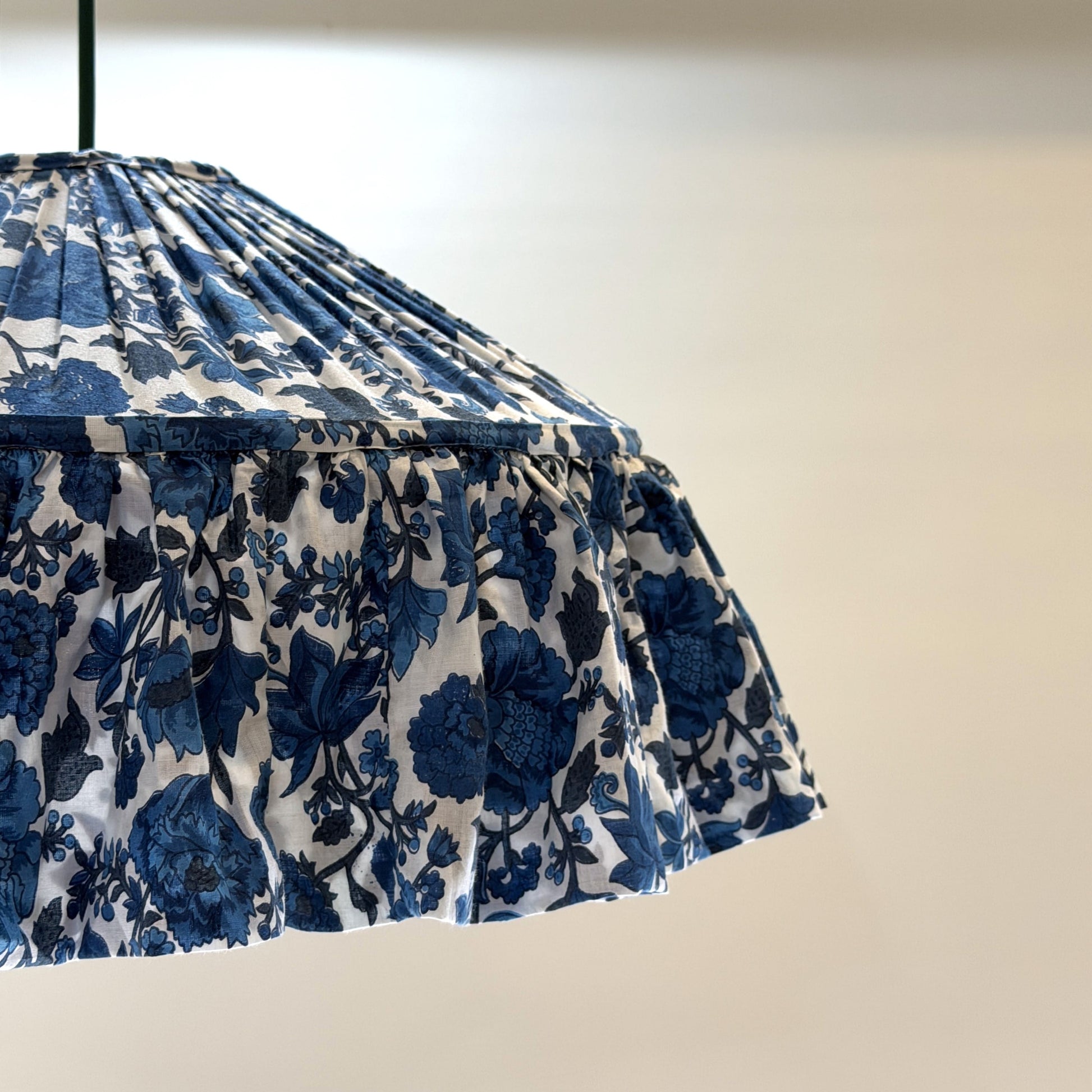 Umbrella Umbrella Lampshade - Indigo Blooms 27741