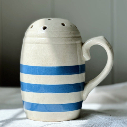 Kitchenalia Vintage Flour Sifter - Blue Stripe 20524