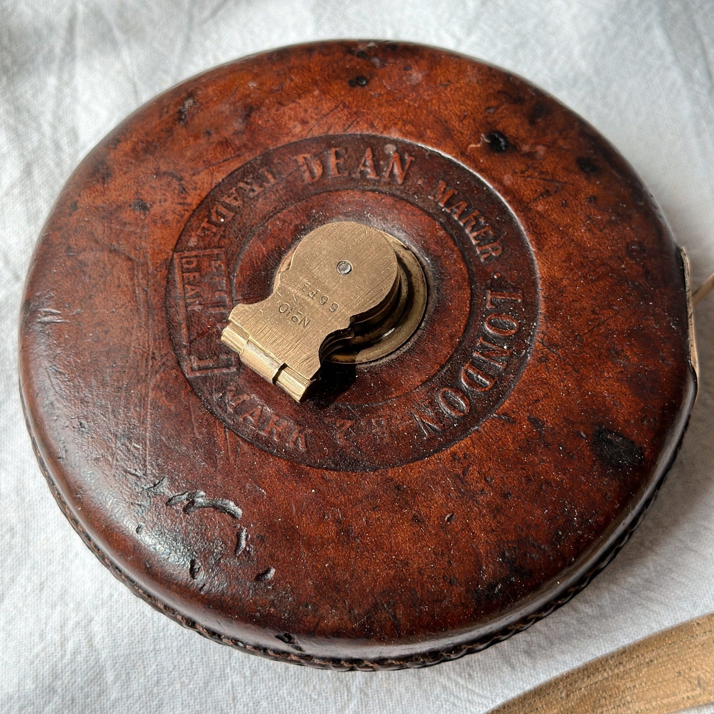 Vintage Miscellania Vintage Leather Measuring Tape - 66ft 20521