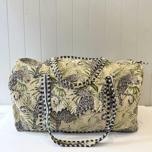 Weekender Bags Weekender -  Leopard on Jungle Green 25821