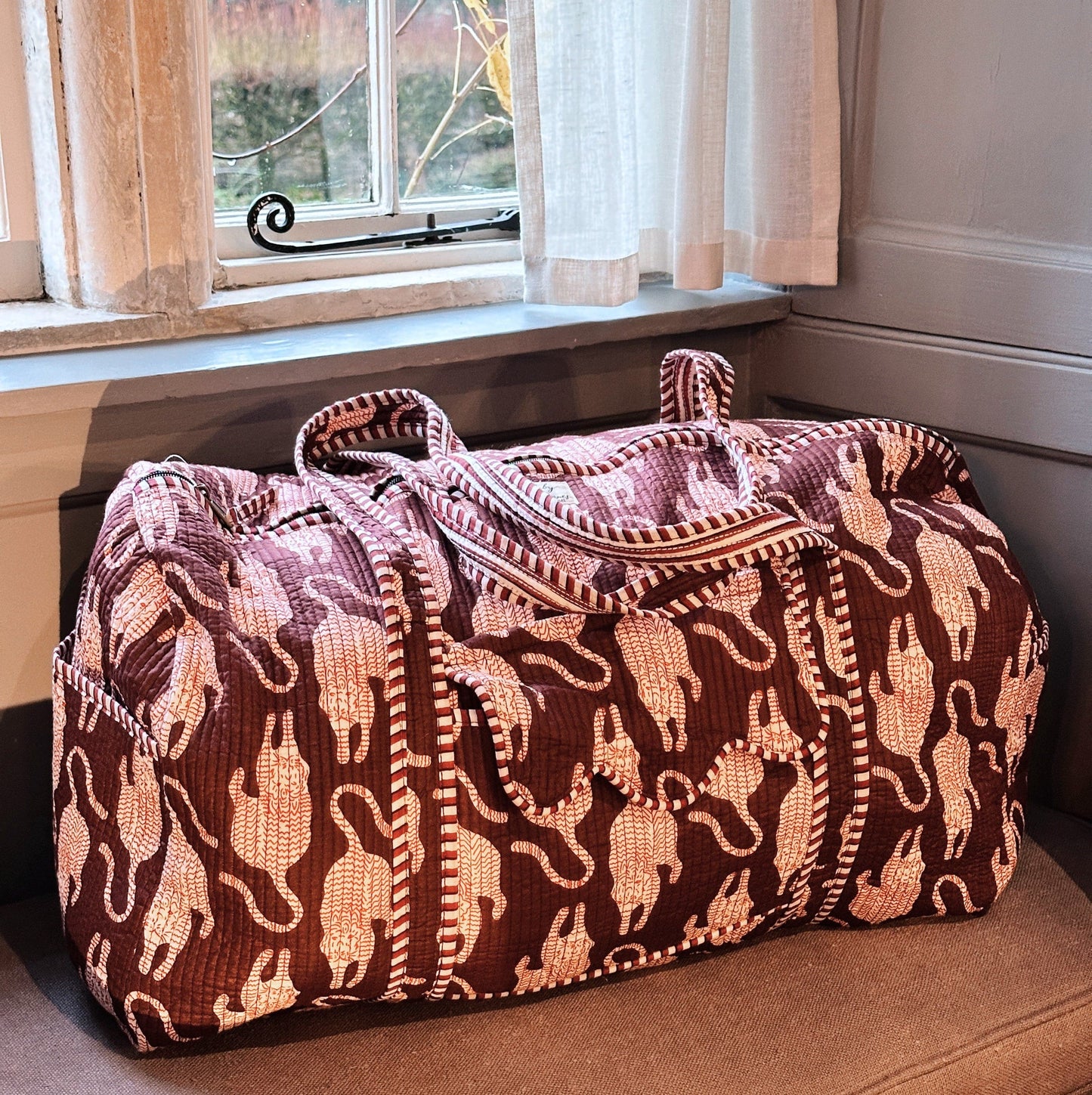 Weekender Bags Weekender - Red Tigers on Conker 26877