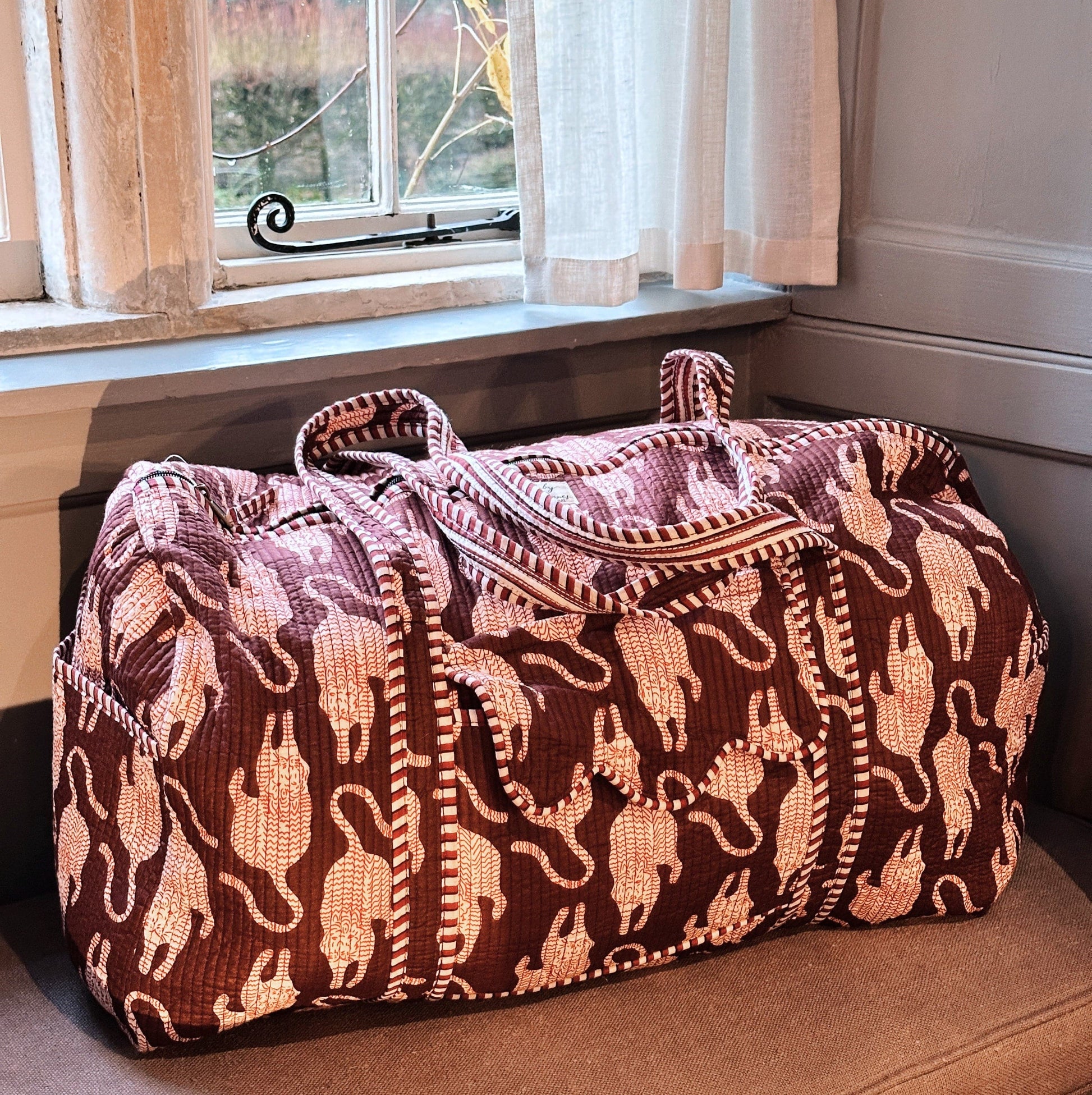 Weekender Bags Weekender - Red Tigers on Conker 26877