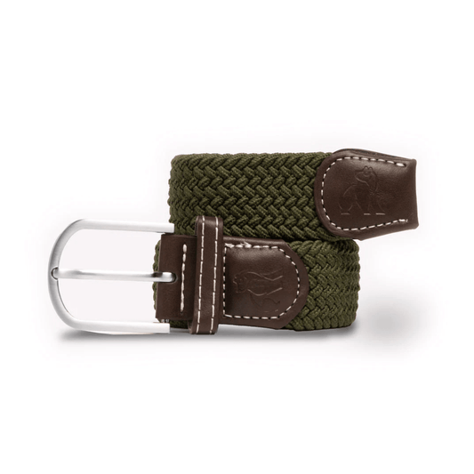 Misc Woven Belt - Khaki Green