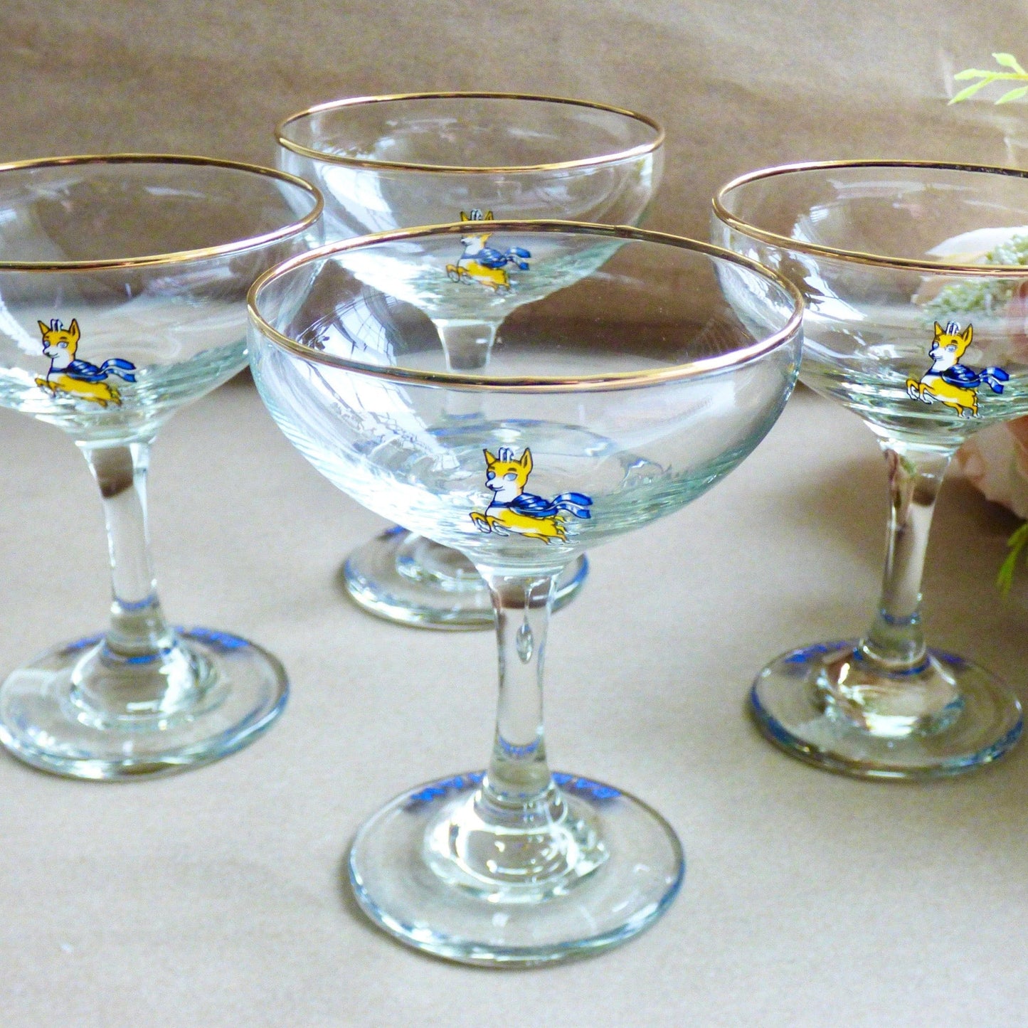 Kempton Glassware Babycham Glass