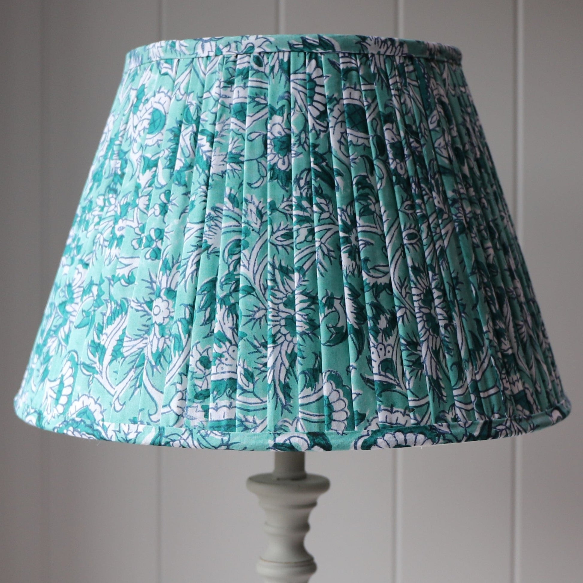 Outside Suppliers Empire Lampshade - Green Botanical 19502