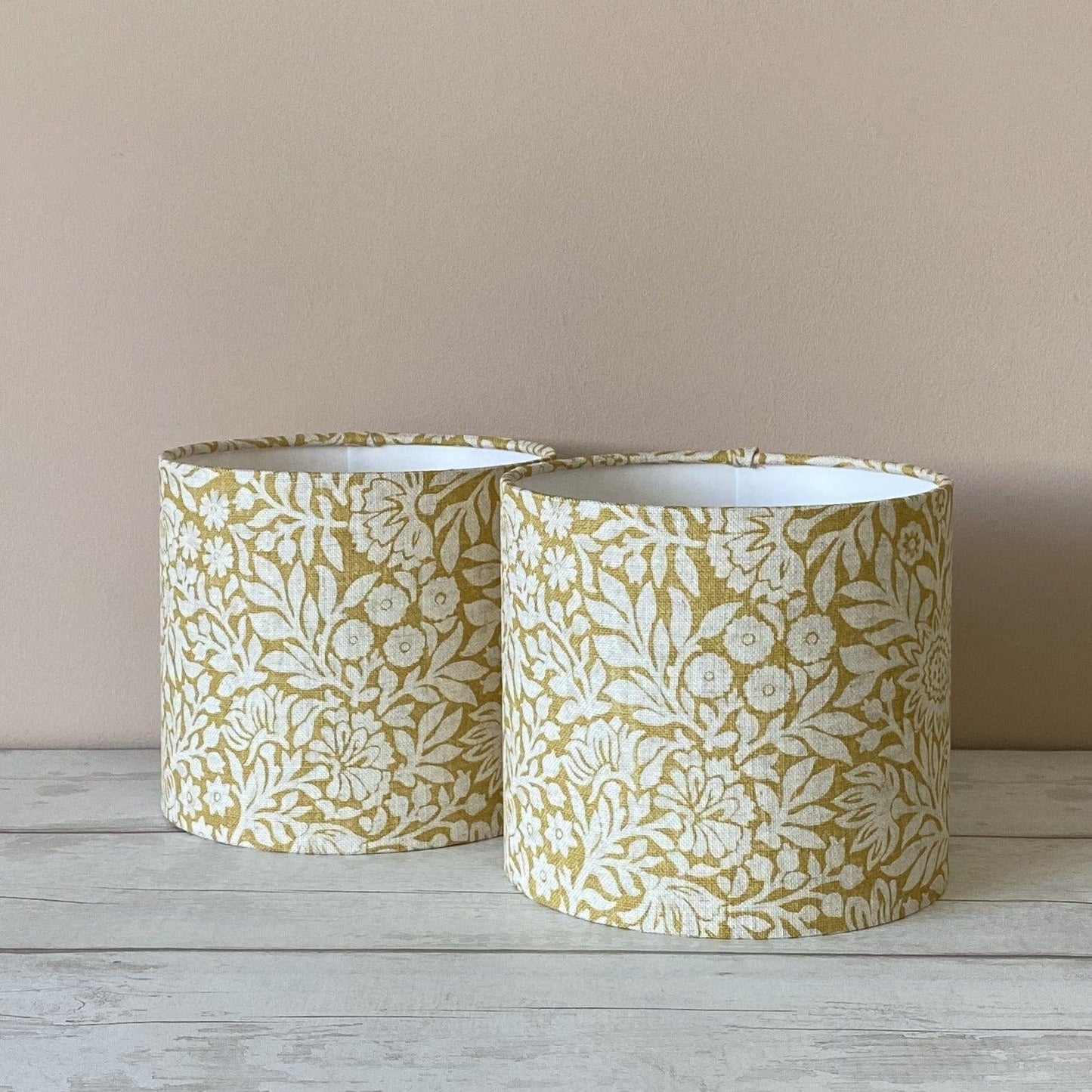 RJH Made Gold Botanical Lampshade