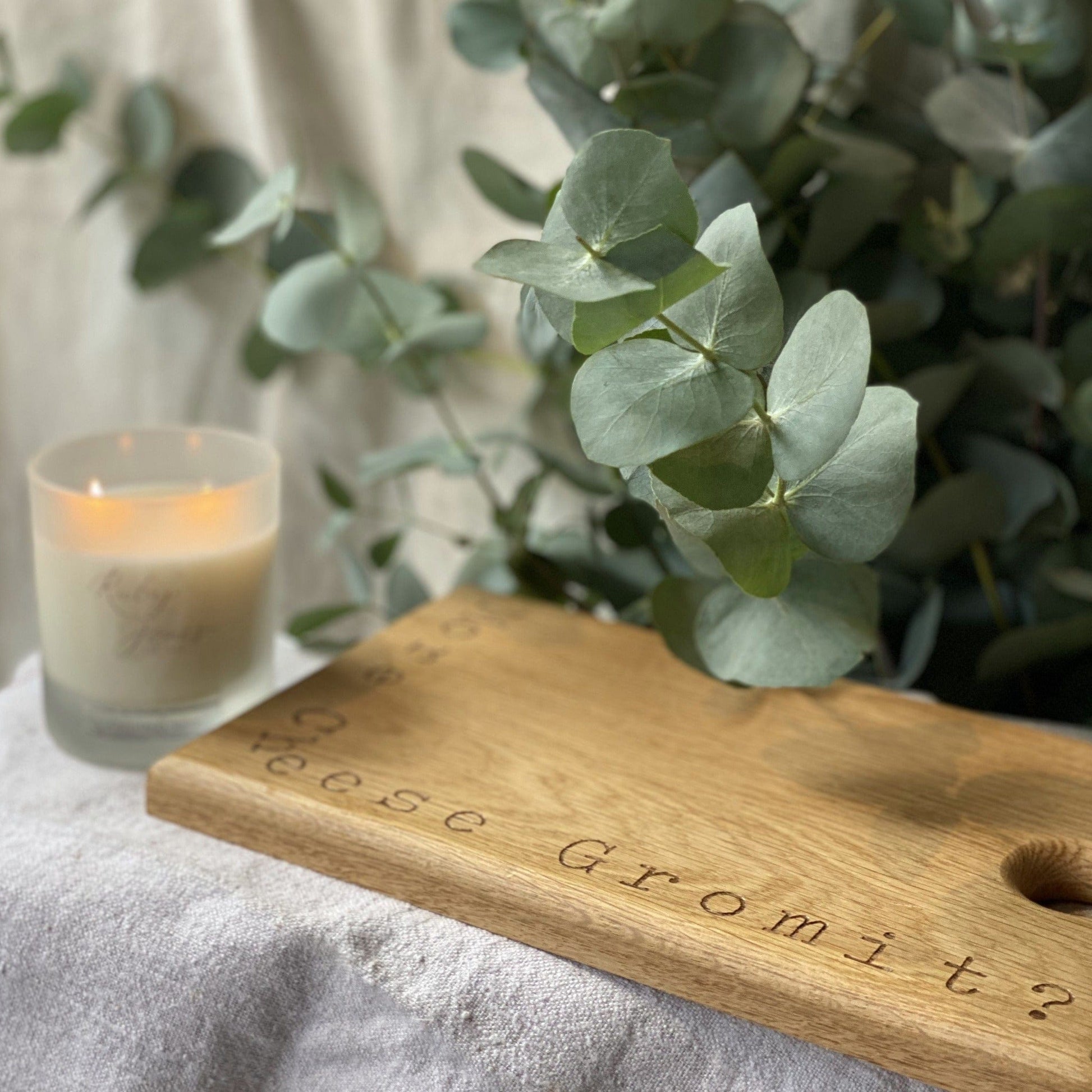 Oak Products "More Cheese Gromit" Cheese Board 3686