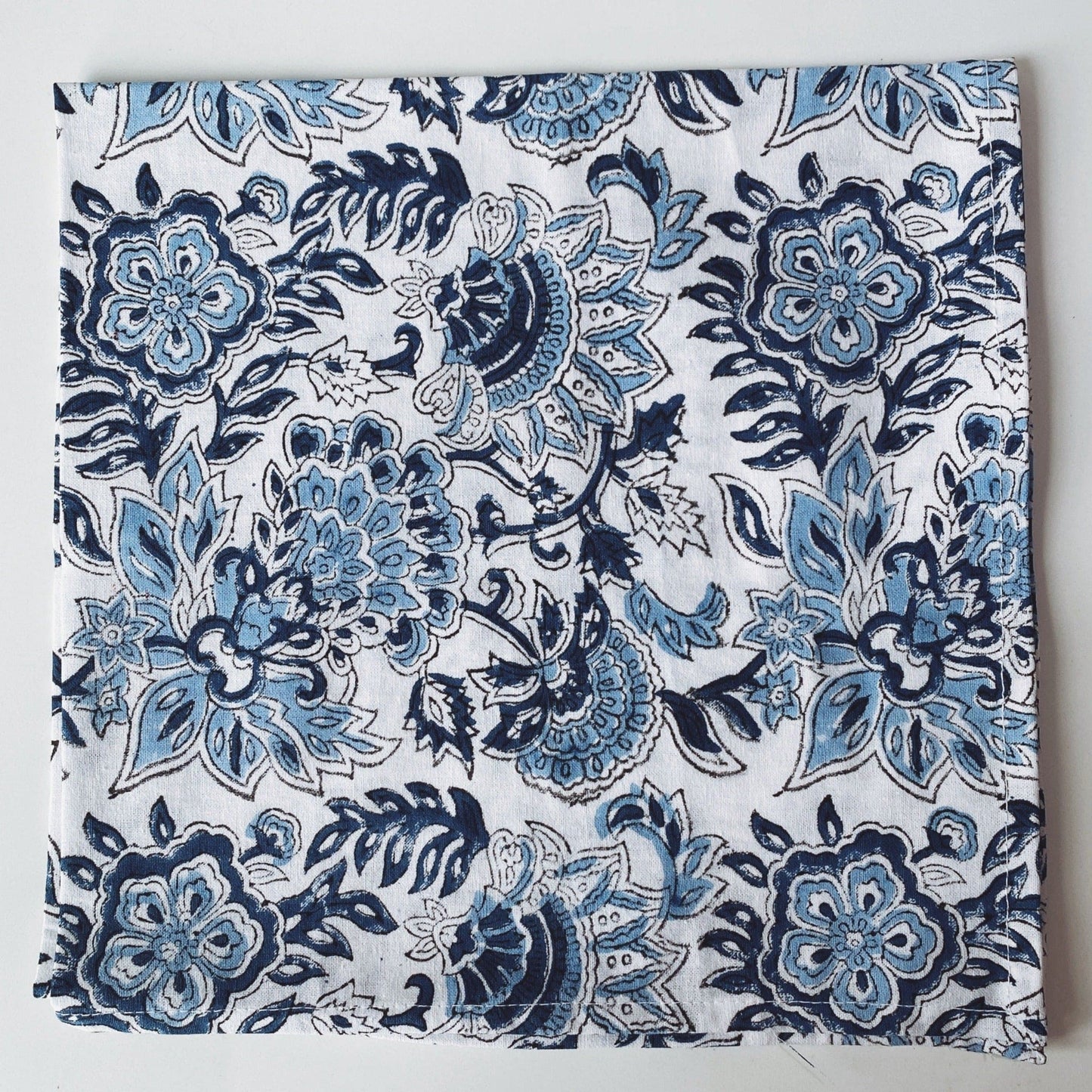 Tablecloths & Napkins Napkins - Blue Botanical - Set of 4 18724