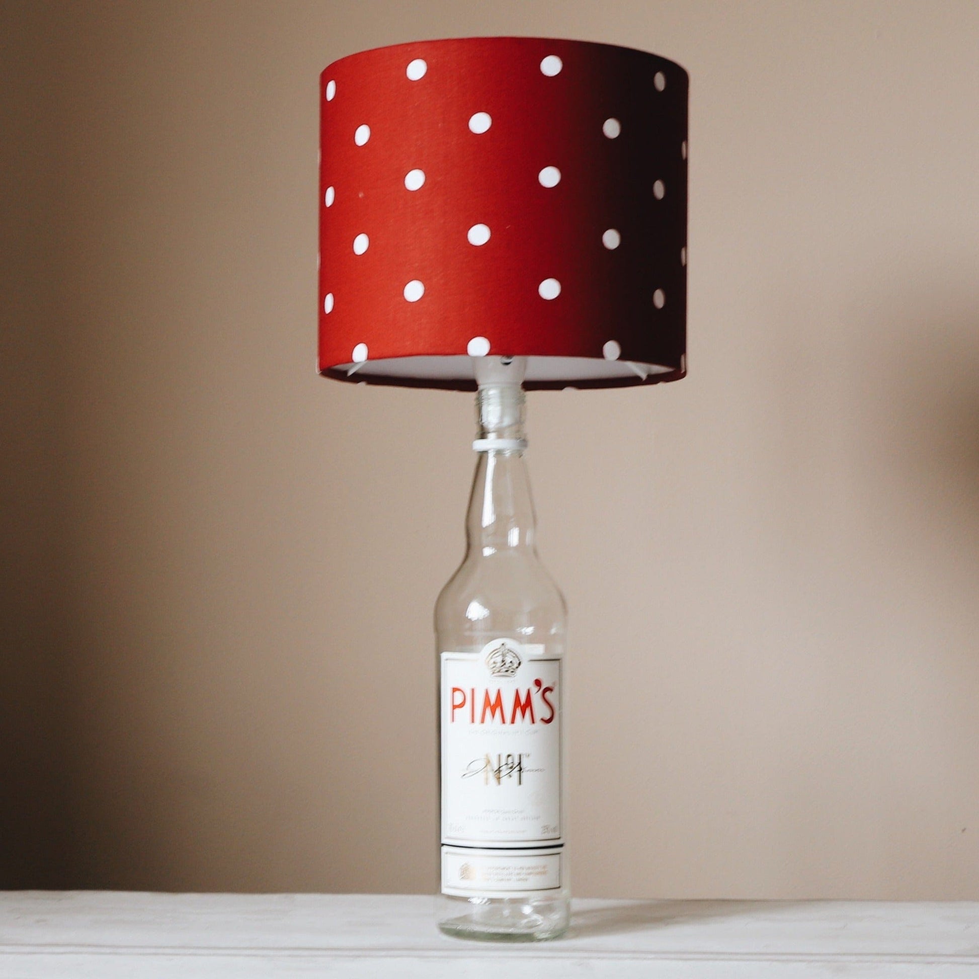 Ruby Jones Home Lampshades Pimms Bottle Lamp 16310