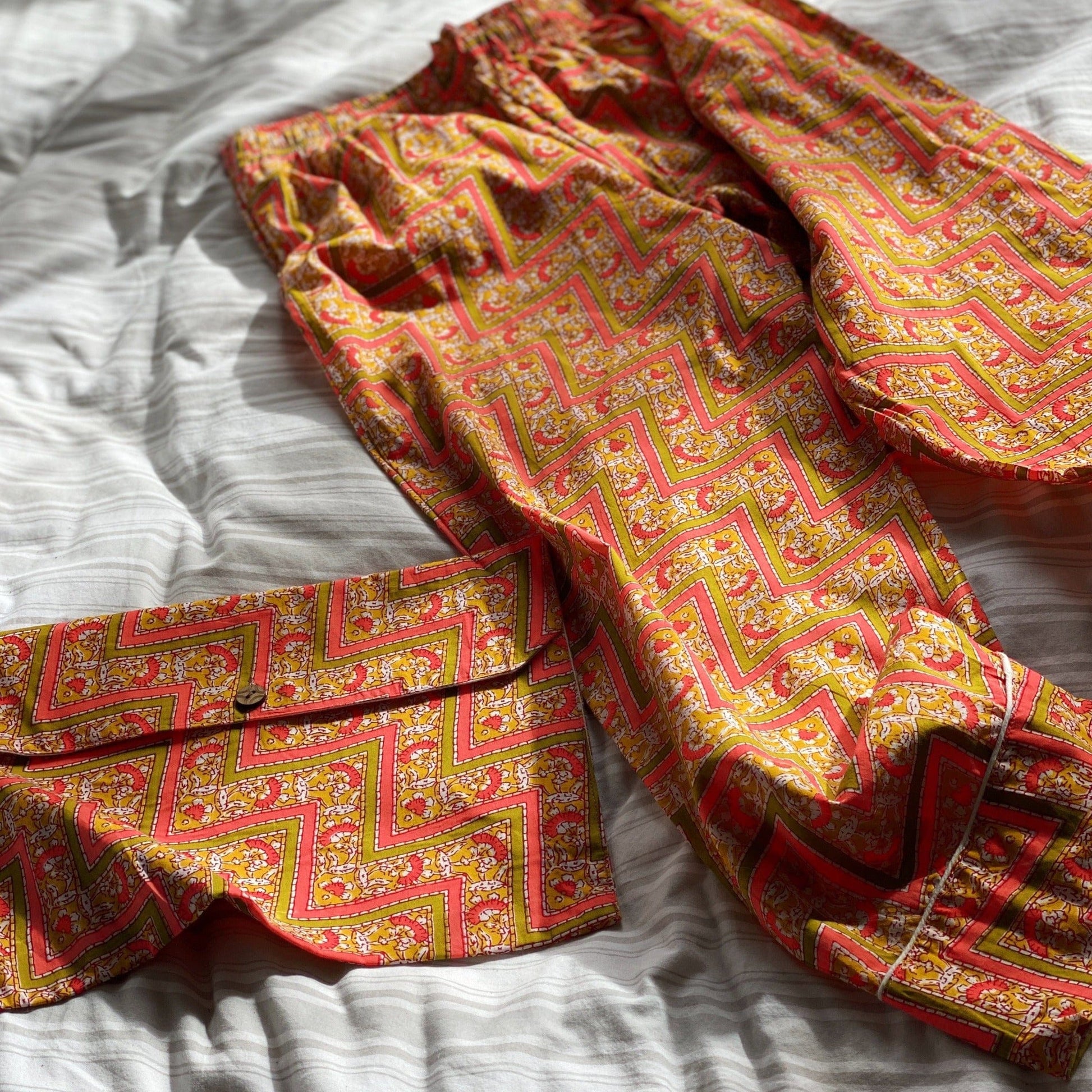 Kapoor Carpets & Textiles Fashion PJ Bottoms Saffron / Small 17639