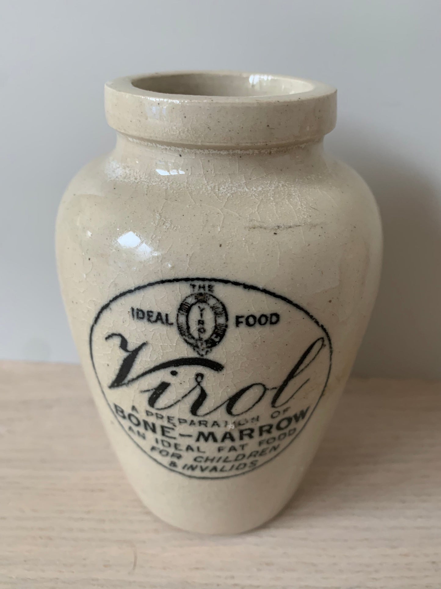 Vintage Miscellania Virol - Bone Marrow Jar 1 19729