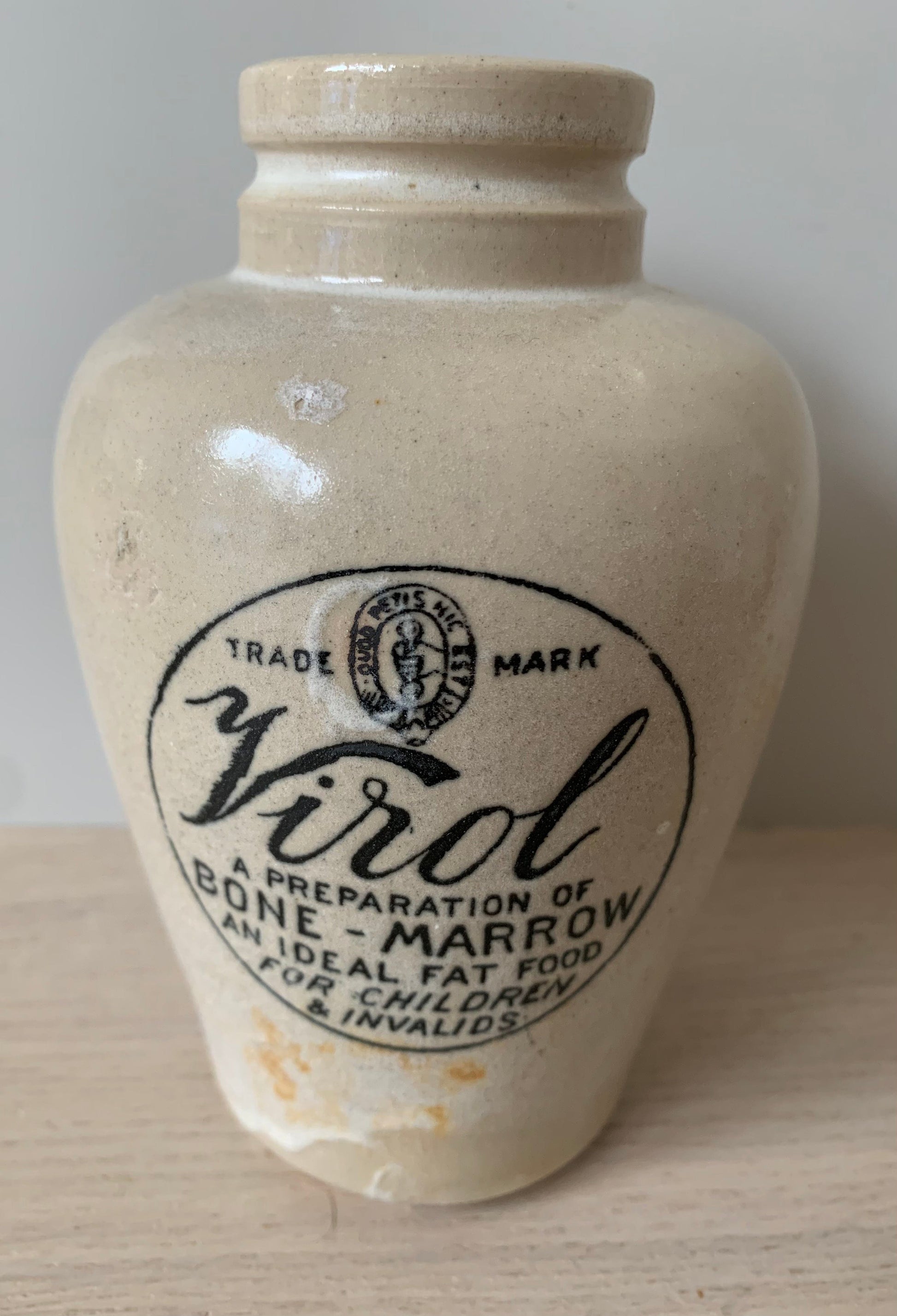 Rusty Vintage Miscellania Virol - Bone Marrow Jar 3 19731